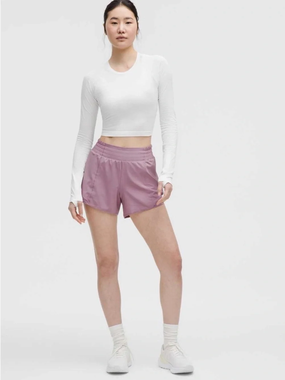 Lululemon Swiftly Tech Cropped Long Sleeve 2.0. NWT Size 6 - Picture 5 of 7